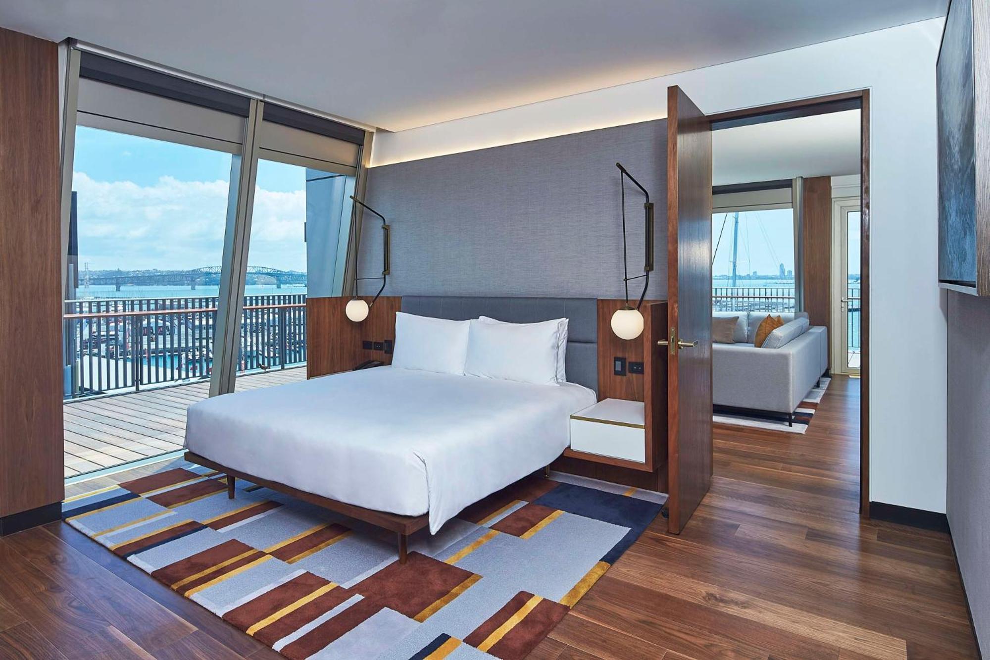 Park Hyatt Auckland Hotel Exterior photo A bedroom at the hotel