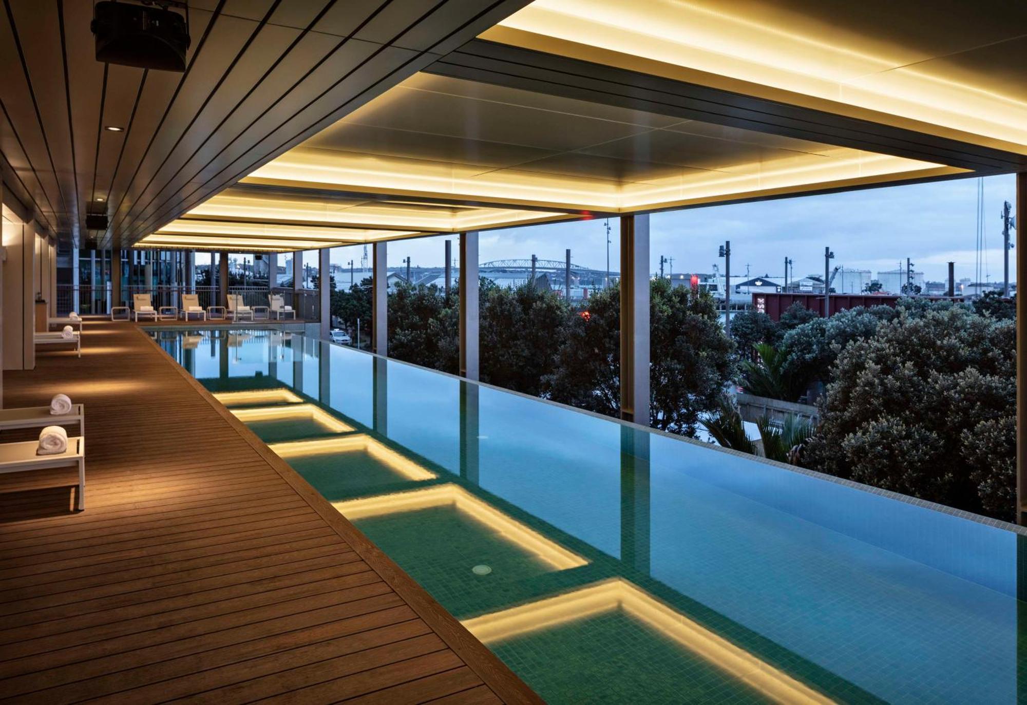 Park Hyatt Auckland Hotel Exterior photo The pool at the 12th floor