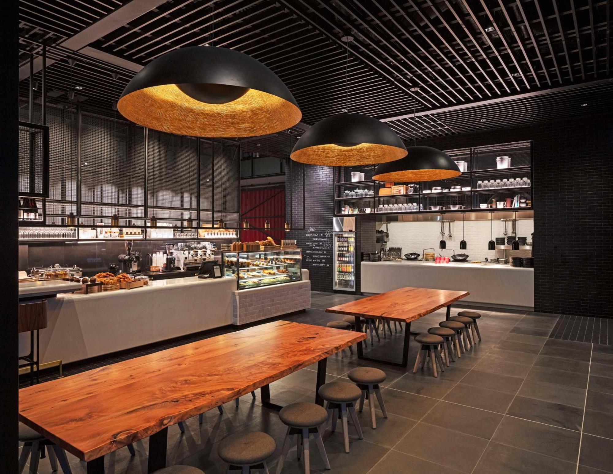 Park Hyatt Auckland Hotel Exterior photo The interior of a Starbucks Reserve store in Shanghai, China
